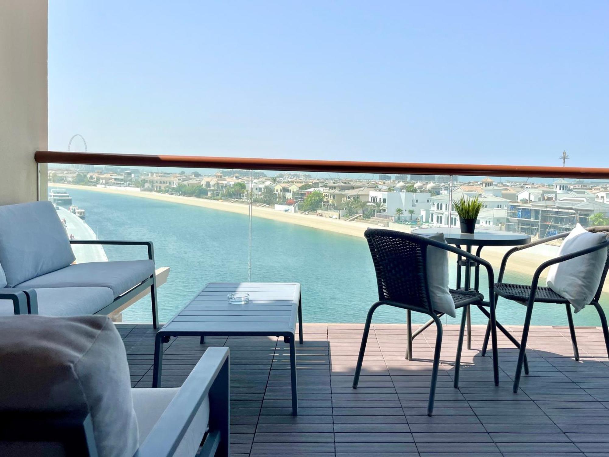Palm Jumeirah Upgraded & Cozy Boutique Apartment Dubái Exterior foto