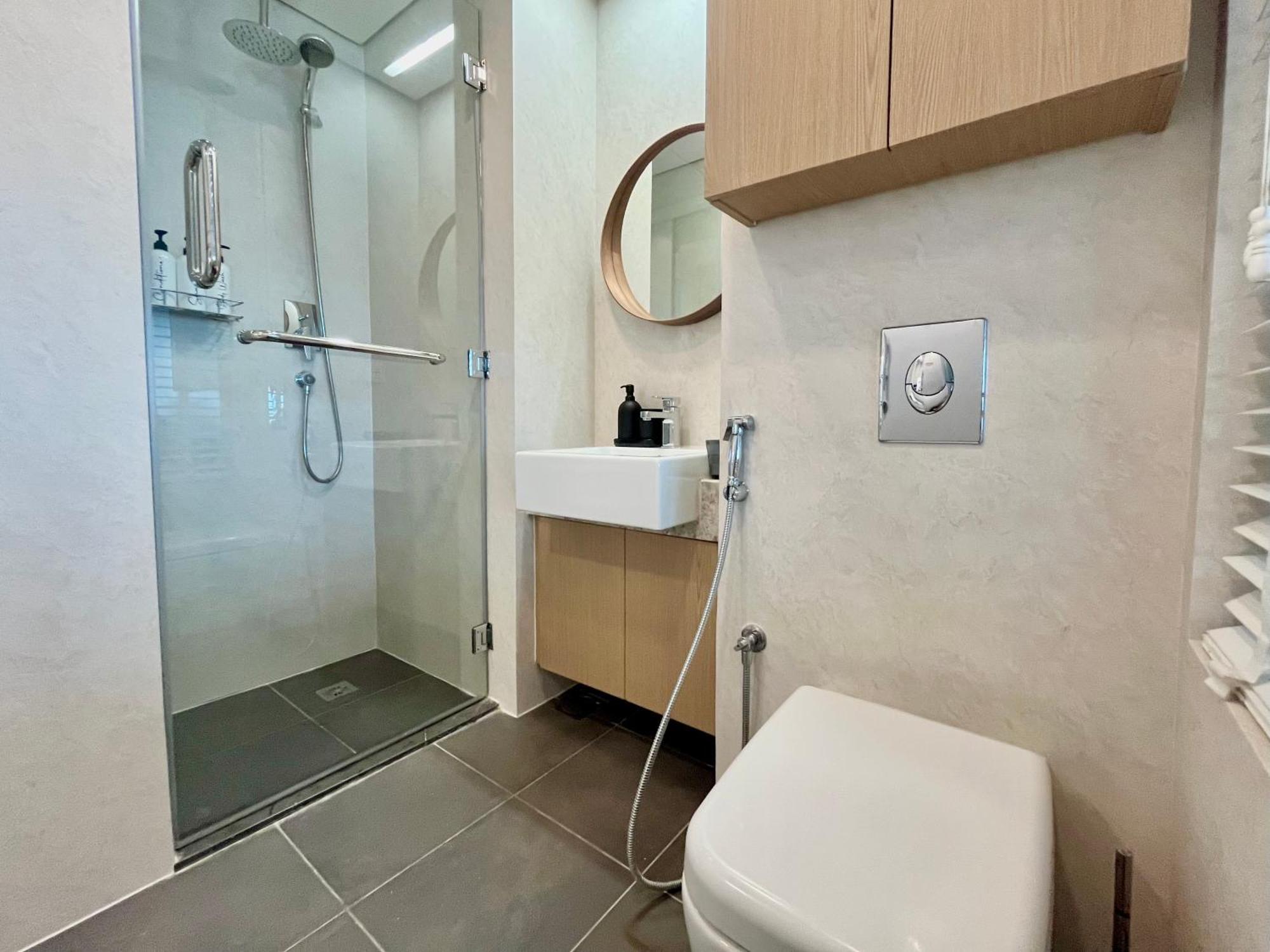 Palm Jumeirah Upgraded & Cozy Boutique Apartment Dubái Exterior foto