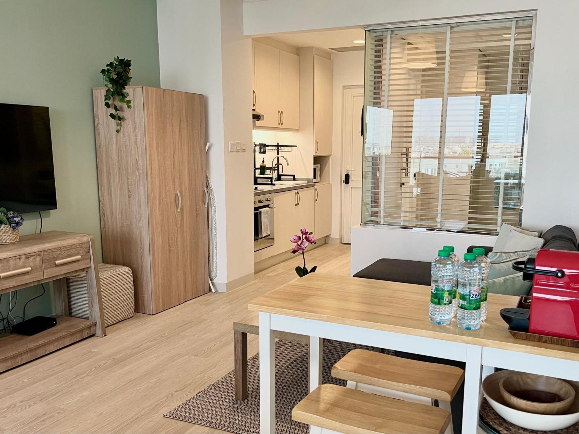 Palm Jumeirah Upgraded & Cozy Boutique Apartment Dubái Exterior foto