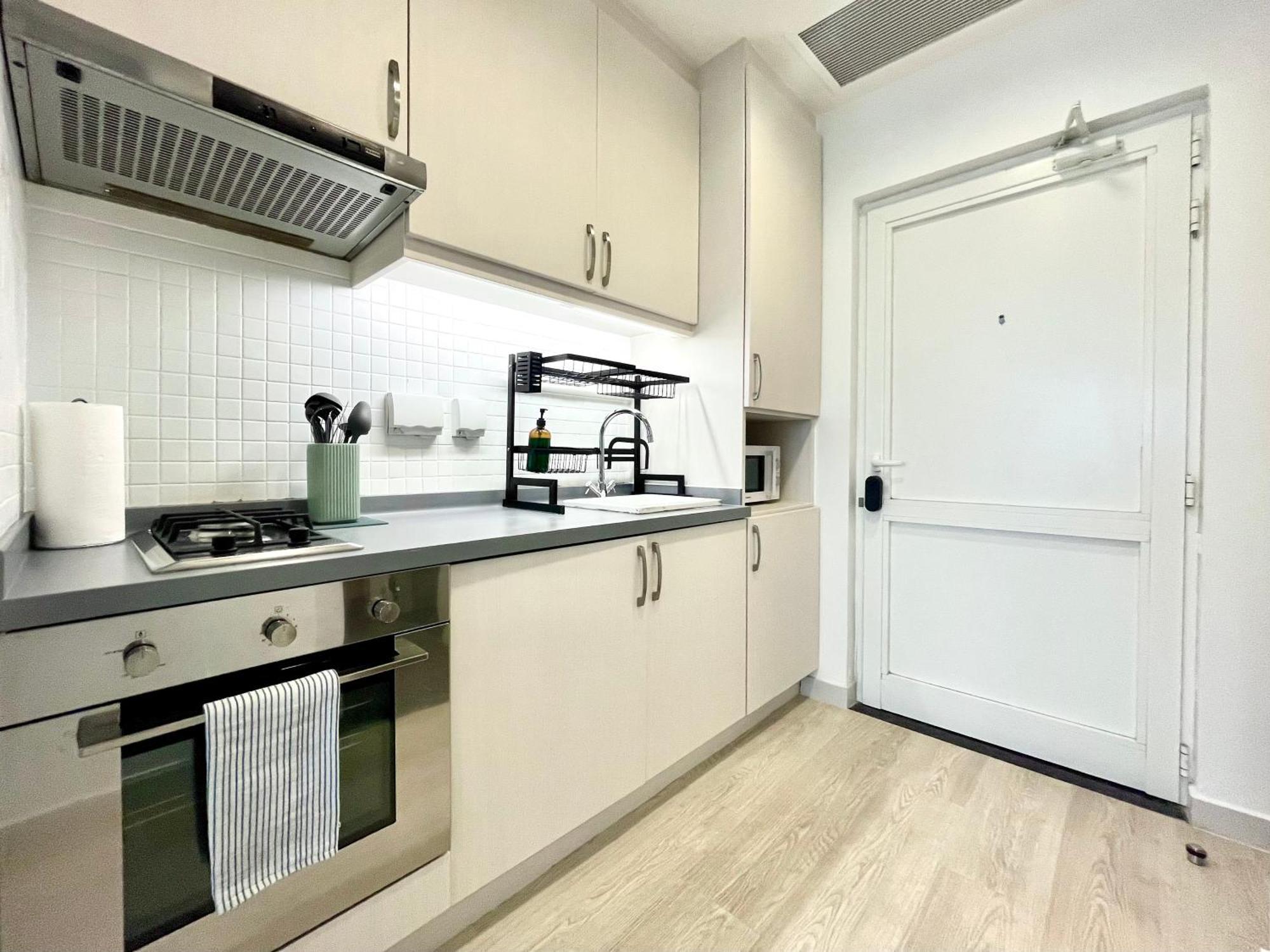 Palm Jumeirah Upgraded & Cozy Boutique Apartment Dubái Exterior foto
